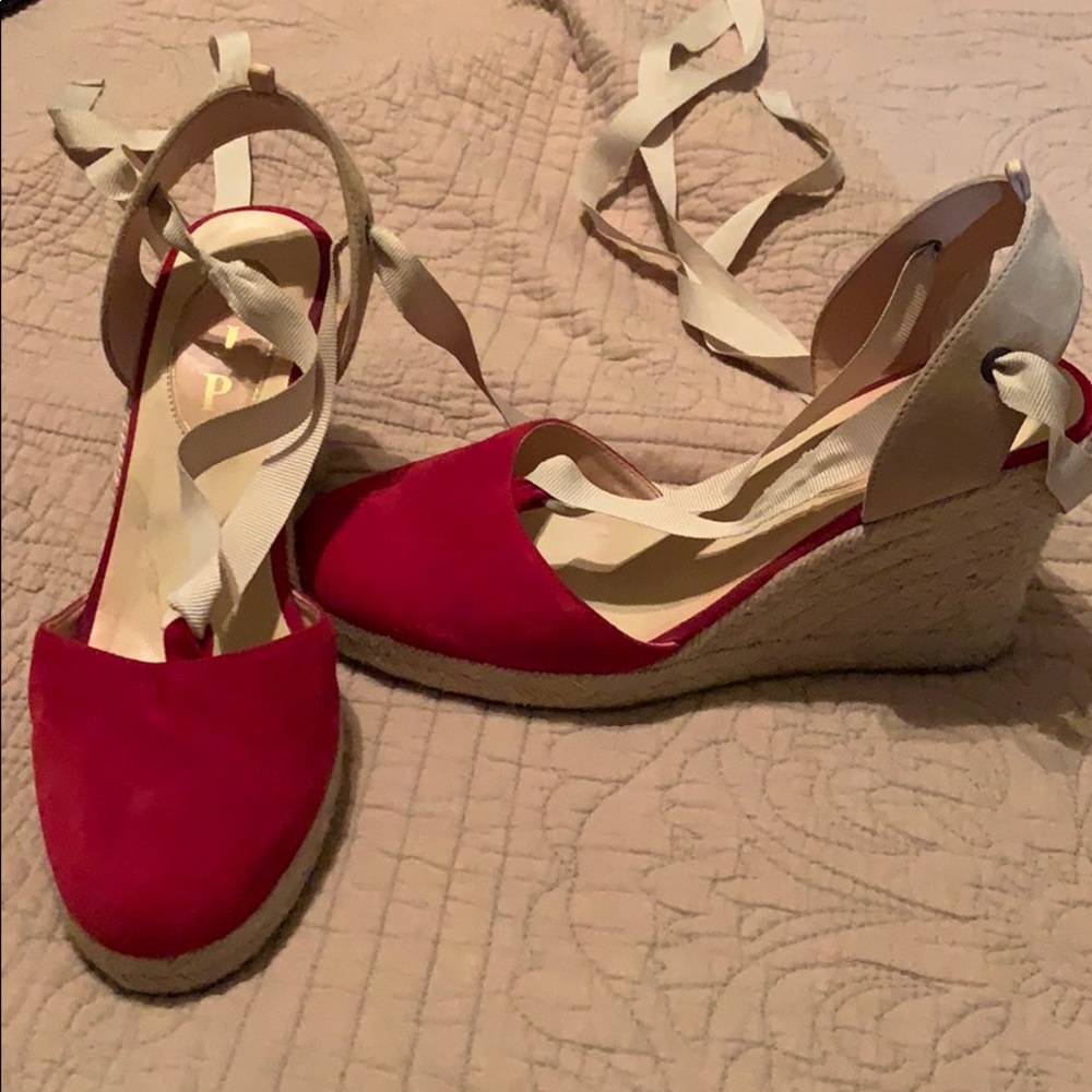 Sarah Jessica Parker Espadrille Wedges